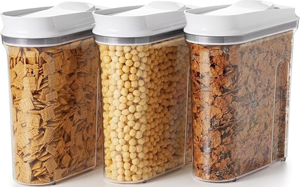 best kitchen storage containers — OXO POP cereal dispenser