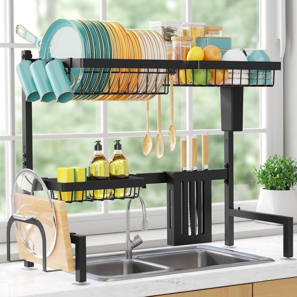 best dish drying rack — Sakugi over-the-sink model